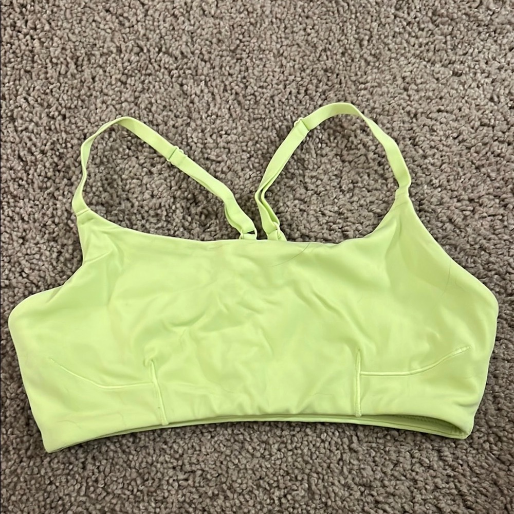 Aerie Lime Sports Bra